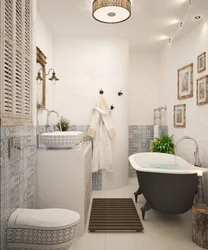 Mediterranean Style Bath Interior