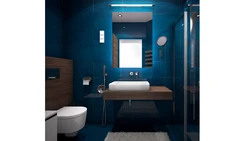 Bath blue blue photo