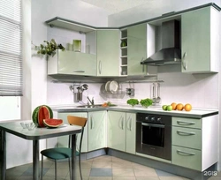 Choose The Color Of The Kitchen Set For A Small Kitchen Photo