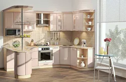 Choose the color of the kitchen set for a small kitchen photo