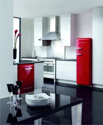 Kitchen appliances in the kitchen interior