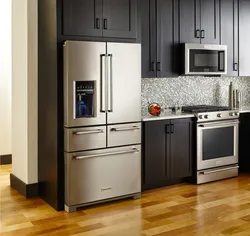 Kitchen appliances in the kitchen interior