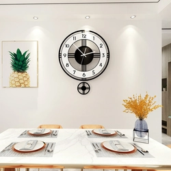 Дизайн часов настенных на кухне фото