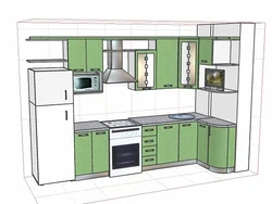 Kitchen design size 3 by 5