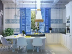 Kitchen mediterranean interior photo