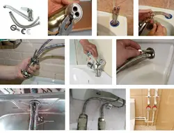 Photo of how to install faucets on a bathtub