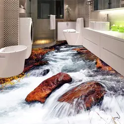 Photo Of 3D Bath Floors