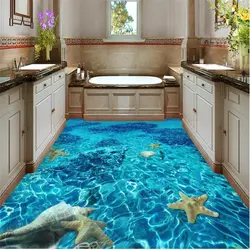 Photo of 3D bath floors