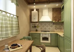 Kitchens 9 sq m all photos green