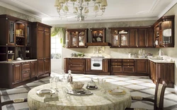 Italian kitchens in classic style photos