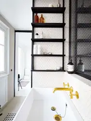 Полки в ванной фото дизайн ванной