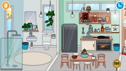 Current side kitchen interior