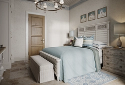 Средиземноморский дизайн спальни