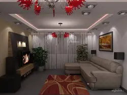 Living room interior 5 by 5