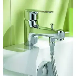Design of bathtub faucets in the interior