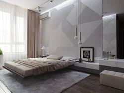 Stylish bedrooms in a modern style photo