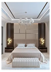 Stylish bedrooms in a modern style photo