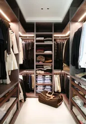 Dressing room 12 sq m design