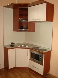 Built-in kitchen units for a small kitchen corner photo