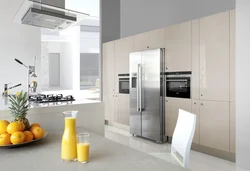 Kitchens With Refrigerator Side By Side Design