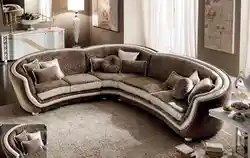 Қонақ бөлмесіндегі диванның бұрышы фото