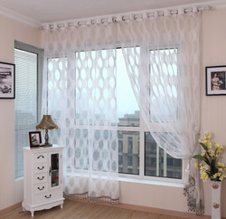 Curtains Design For The Bedroom With A Balcony Door Modern