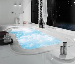 Ванна с джакузи дизайн в квартире