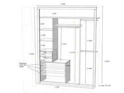 O'z qo'llaringiz bilan koridorda o'rnatilgan shkaf, chizmalar va diagrammalar fotosuratlari