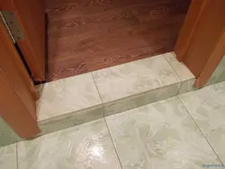 Threshold in the bathroom photo