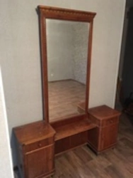 Photo Of A Dressing Table With A Mirror In The Hallway Photo