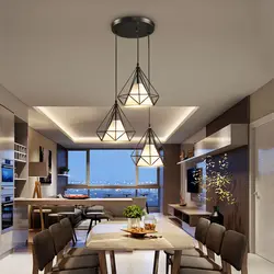 Кухня Светильники Над Столом Дизайн Фото