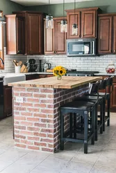 Lay Out A Brick Kitchen Photo