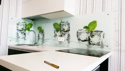 Photo printing on kitchen glass