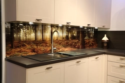 Photo Printing On Kitchen Glass