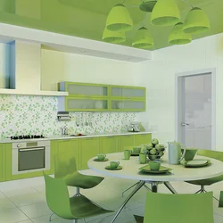 Обои На Кухню Зеленого Цвета Дизайн