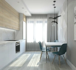 Kitchen 60 sq m design