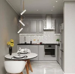 Kitchen 60 sq m design