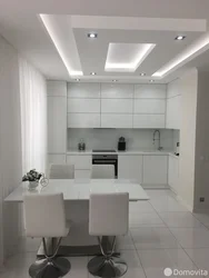 Kitchen design with plasterboard