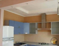 Kitchen design with plasterboard
