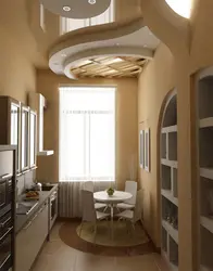 Kitchen design with plasterboard