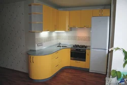 Corner compact kitchen photo