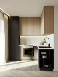 Corner compact kitchen photo