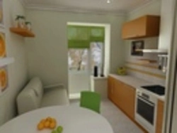Дизайн кухни со спальным местом 12