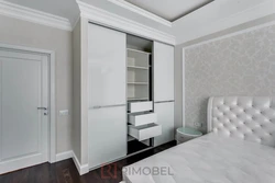 Wardrobe in apartment design