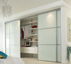 Wardrobe in apartment design