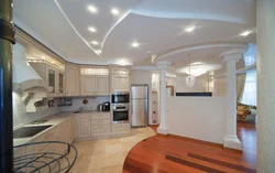 Photo Of Plasterboard Ceilings Kitchen Living Room