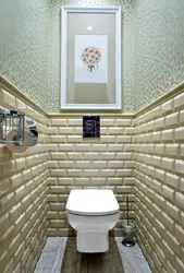 Дизайн туалета в квартире маленького панелями