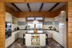 Log Home Kitchen Design