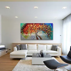 Design of paintings in the living room