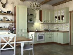 Kitchens Provence corner design